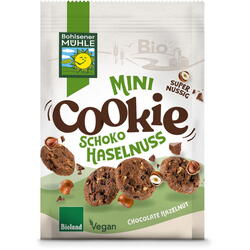 Mini Biscuiti cu Ciocolata si Alune Ecologici/Bio 125g BOHLSENER MUEHLE