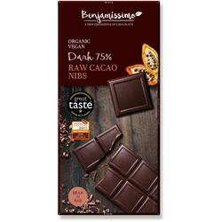 Ciocolata cu Cacao Nibs Ecologica/Bio 70g BENJAMISSIMO