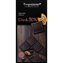 Ciocolata Neagra 90% Ecologica/Bio 70g BENJAMISSIMO
