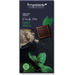 Ciocolata cu Menta si Maca Ecologica/Bio 70g BENJAMISSIMO