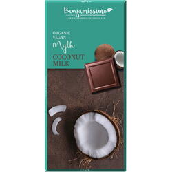 Ciocolata cu Lapte de Cocos Ecologica/Bio 70g BENJAMISSIMO