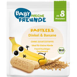 Biscuiti din Spelta cu Banane Ecologici/Bio 100g ERDBAR