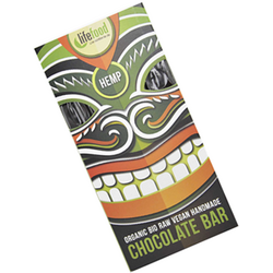 Ciocolata cu Seminte de Canepa Raw Ecologice/Bio 70g LIFEFOOD