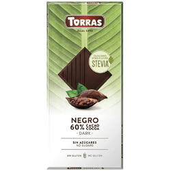 Ciocolata Neagra cu 60% Cacao fara Gluten 100g TORRAS