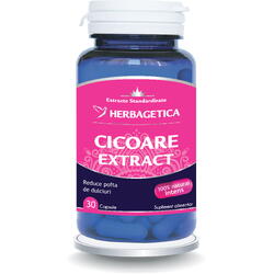 Cicoare Extract 30cps HERBAGETICA