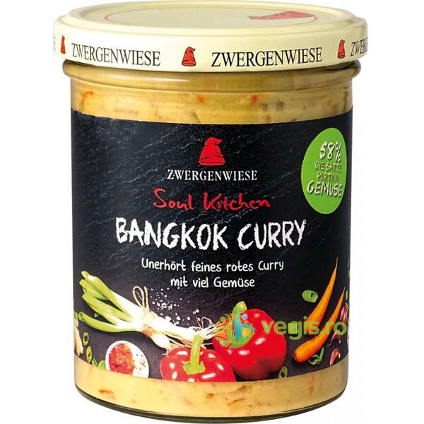Sos Bangkok Curry Ecologic/Bio 370g, ZWERGENWIESE, Alimente BIO/ECO, 1, Vegis.ro