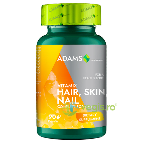 Vitamix Hair, Skin & Nail 90tb, ADAMS VISION, Vitamine, Minerale & Multivitamine, 1, Vegis.ro