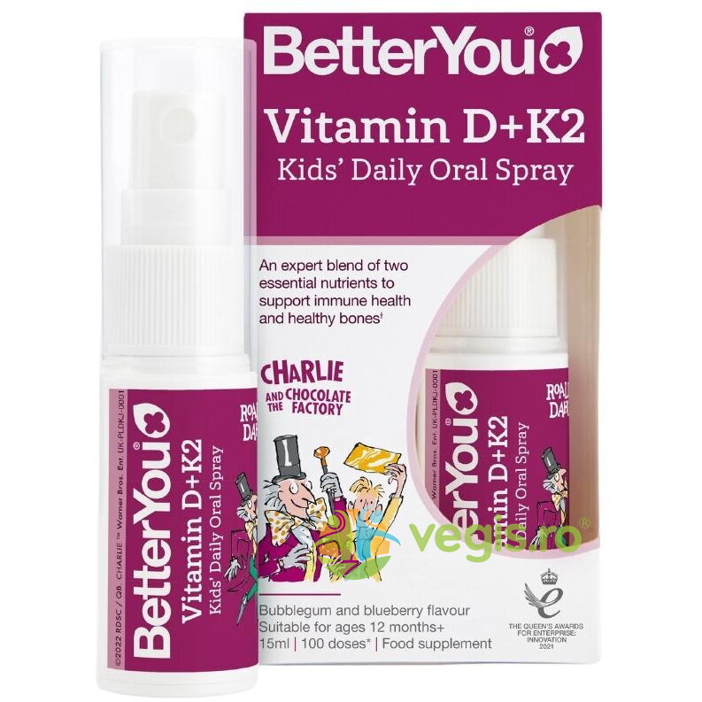 Vitamina D+K2 Kids Spray Oral 15ml