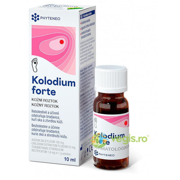 Solutie pentru Negi Kolodium Forte 10ml, BIO-SYNERGIE ACTIV, Unguente, Geluri Naturale, 1, Vegis.ro