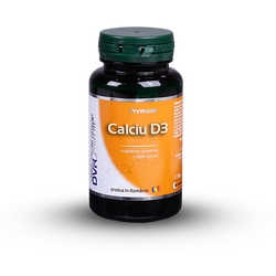 Calciu + Vitamina D3 30cps DVR PHARM