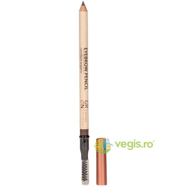 Creion pentru Sprancene - Coffee Ecologic/Bio 1.1g, GRN SHADES OF NATURE, Cosmetice BIO, 2, Vegis.ro