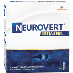 Neurovert Buvabil 20 flacoane x 25ml SUN WAVE PHARMA