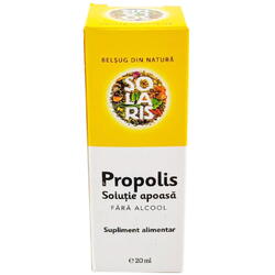 Solutie Apoasa de Propolis fara Alcool 20ml SOLARIS