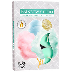 Set Lumanari Tip Pastila Rainbow Cloud 6 buc. BISPOL