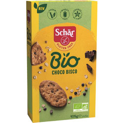 Cookies cu Ovaz si Ciocolata fara Gluten Ecologici/Bio Choco Bisco 105g Schar