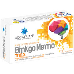 Ginkgo Memo Max 30cpr BIOSUNLINE