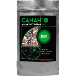 Fibre din Seminte de Canepa - Breakfast Detox Ecologice/Bio 300g CANAH