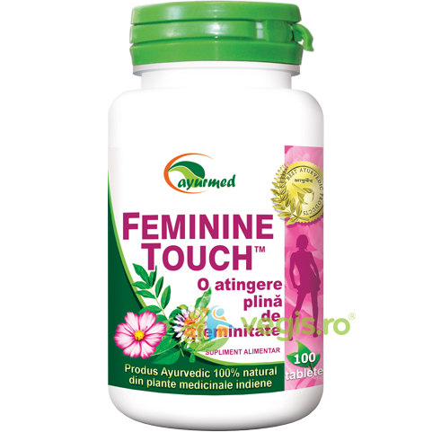 Feminine Touch 100tb, AYURMED, Remedii Capsule, Comprimate, 1, Vegis.ro