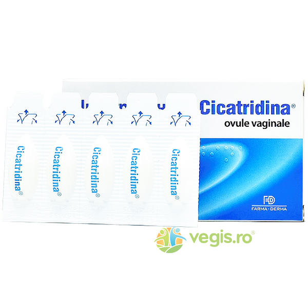 Cicatridina Ovule 10buc, NATURPHARMA, Ingrijire & Igiena Intima, 2, Vegis.ro