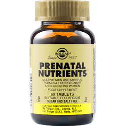 Prenatal Nutrients 60tb SOLGAR