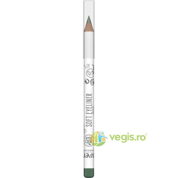 Creion Contur Ochi (Soft Eyeliner) - 06 Verde 1.10g, LAVERA, Machiaje naturale, 3, Vegis.ro