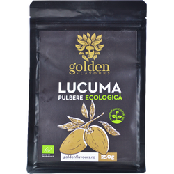 Lucuma Pulbere 100% Naturala Ecologica/Bio 250g GOLDEN FLAVOURS