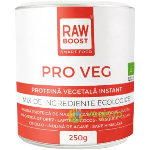 Pro Veg Mix Proteic Eologic/Bio 250g, RAWBOOST, Pulberi & Pudre, 1, Vegis.ro