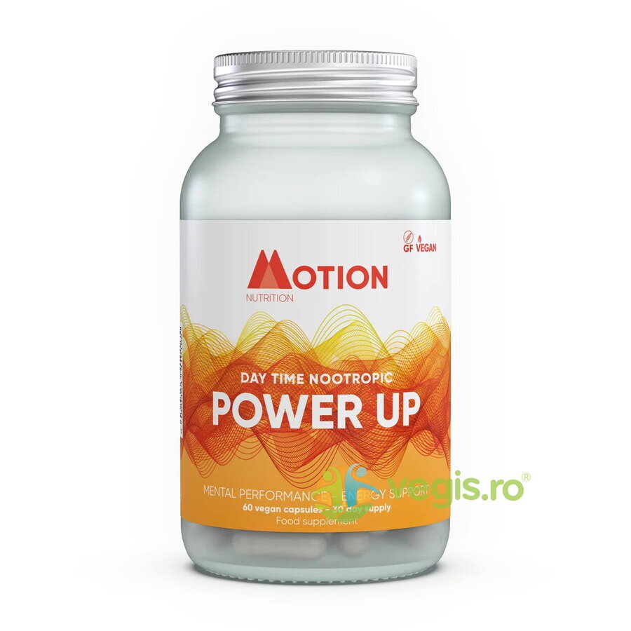 Power Up – Performanta Mentala, Aport de Energie 60cps Motion Nutrition