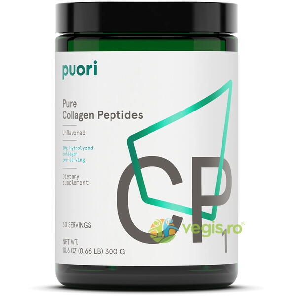 Colagen Hidrolizat Peptide Pur CP1 300g, PUORI, Pulberi & Pudre, 1, Vegis.ro