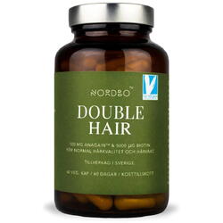 Double Hair (Complex de Biotina pentru Regenerarea Parului) 60cps NORDBO