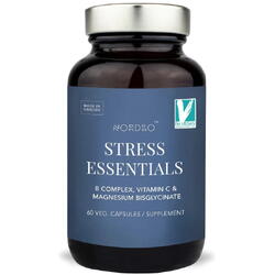 Stress Essentials B Complex cu Vitamina C si Magneziu 60cps NORDBO