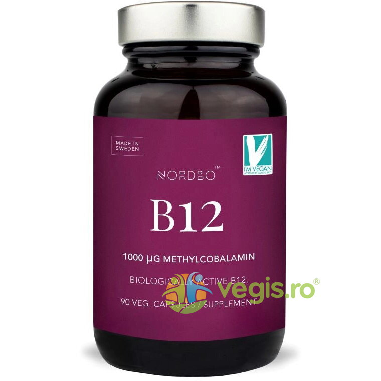 Vitamina B12 Vegana 90cps Nordbo