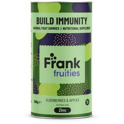 Jeleuri din Fructe (Mar si Soc) Fortificate cu Zinc Bulid Immunity 200g FRANK -FRUITIES