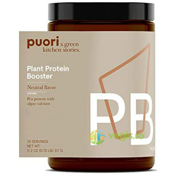 PB Mix de Proteine Vegetale Fortificate cu Calciu 317g, PUORI, Pulberi & Pudre, 1, Vegis.ro