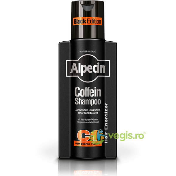 Sampon cu Cafeina C1 Black Edition 250ml, ALPECIN, Cosmetice Par, 1, Vegis.ro