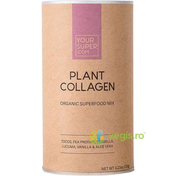 Plant Collagen Superfood Mix Ecologic/Bio 120g, YOUR SUPER, Pulberi & Pudre, 1, Vegis.ro