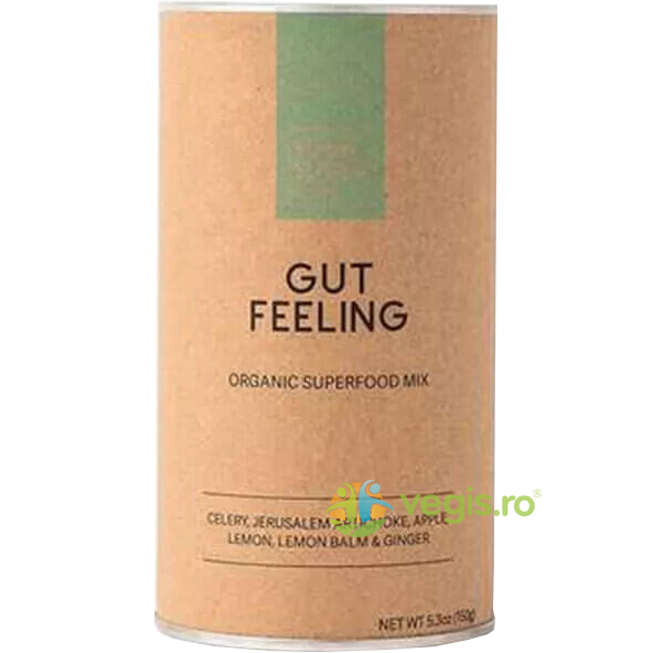 Gut Feeling Superfood Mix Ecologic/Bio 150g, YOUR SUPER, Pulberi & Pudre, 6, Vegis.ro