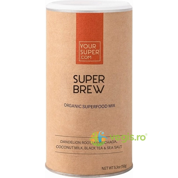 Super Brew Superfood Mix Ecologic/Bio 150g, YOUR SUPER, Pulberi & Pudre, 1, Vegis.ro
