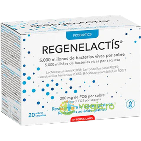 Regenelactis 20x2g, DIETETICOS-INTERSA, Pulberi & Pudre, 3, Vegis.ro