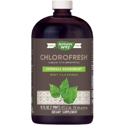 Chlorofresh Mint Liquid 473.2ml Secom, NATURE'S  WAY