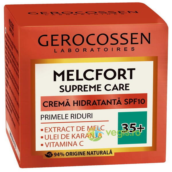 Crema Hidratanta 35+ Spf10 Melcfort Supreme 50ml, GEROCOSSEN, Cosmetice ten, 1, Vegis.ro