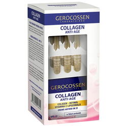 Set Collagen Anti-Age 6 fiole x 2ml + Crema Antirid de Zi 50ml GEROCOSSEN