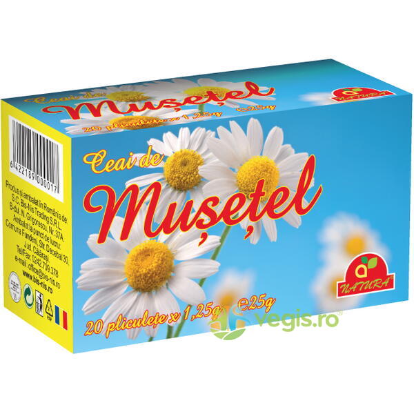 Ceai de Musetel 20dz, BIS-NIS, Ceaiuri doze, 1, Vegis.ro