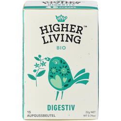 Ceai Incantare pentru Digestie Ecologic/Bio 15 plicuri HIGHER LIVING