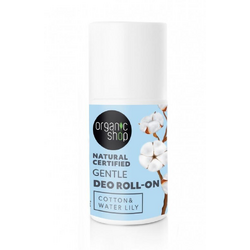 Deodorant Natural Roll-On cu Bumbac si Extract de Nufar 50ml ORGANIC SHOP