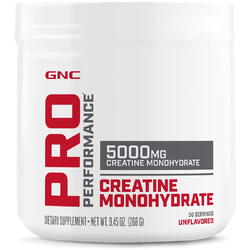 Creatina Monohidrata (Creatine Monohydrate) fara Aroma Pro Performance 268g GNC