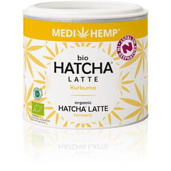 Hatcha Latte cu Turmeric Ecologic/Bio 45g MEDIHEMP