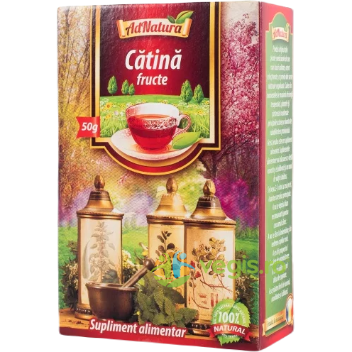 Ceai de Catina 50g, ADNATURA, Ceaiuri vrac, 1, Vegis.ro
