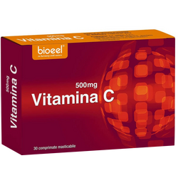 Vitamina C 500mg fara Zahar 30cpr BIOEEL
