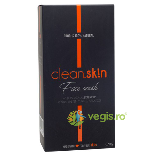 Ceai Clean Skin Face Wash Uz Extern 80g, STEFMAR, Ceaiuri vrac, 1, Vegis.ro